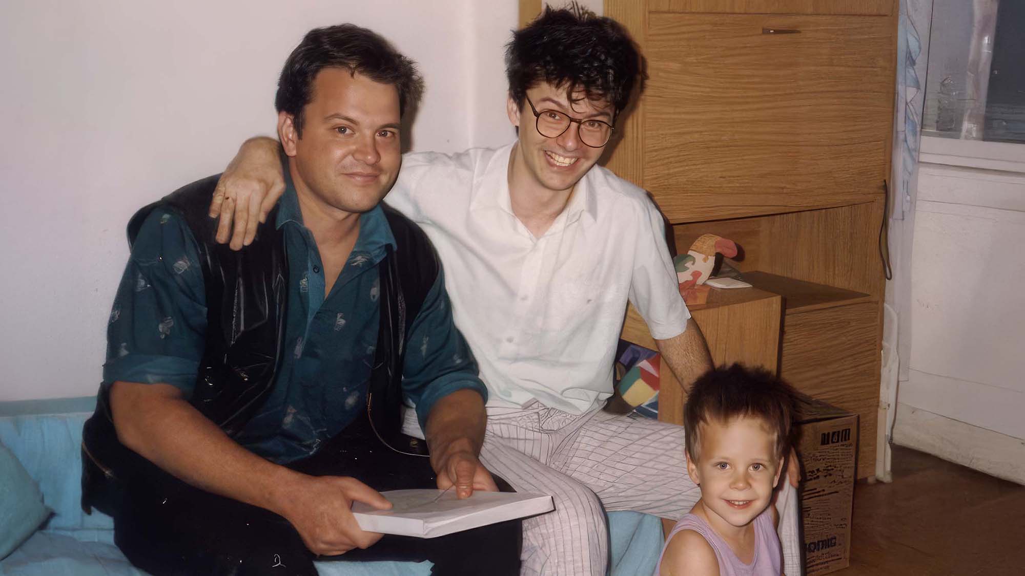 A szerző és ZZ - Fotó: a szerző archívuma